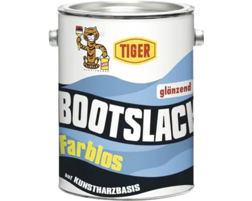 Dose Bootslack farblos glänzend auf Kunstharzbasis