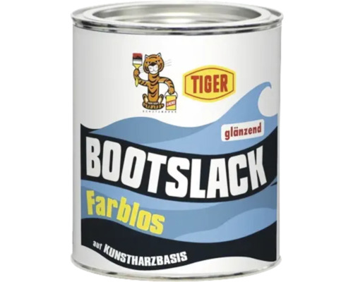 Bootslack farblos auf Kunstharzbasis in einer Dose
