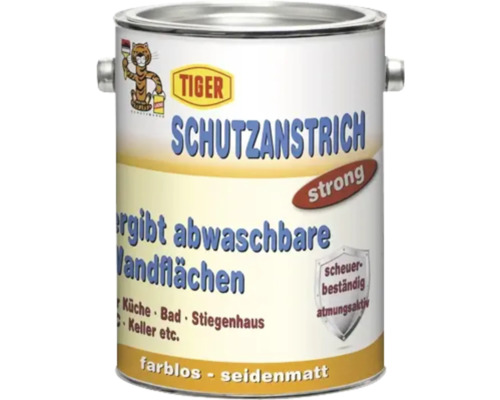 Tiger Schutzanstrich seidenmatt farblos 2,5 l