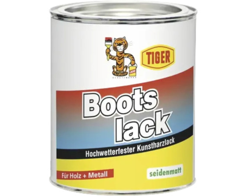 Tiger Bootslack seidenmatt RAL 6005 moosgrün 750 ml