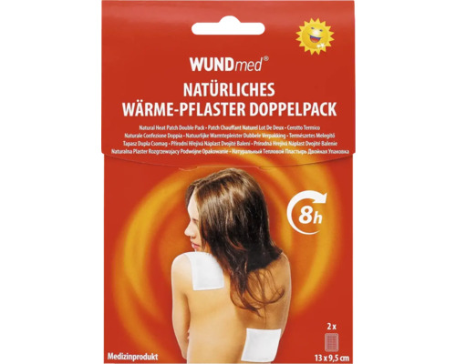 WUNDmed Wärme-Pflaster Doppelpack, 2-tlg.