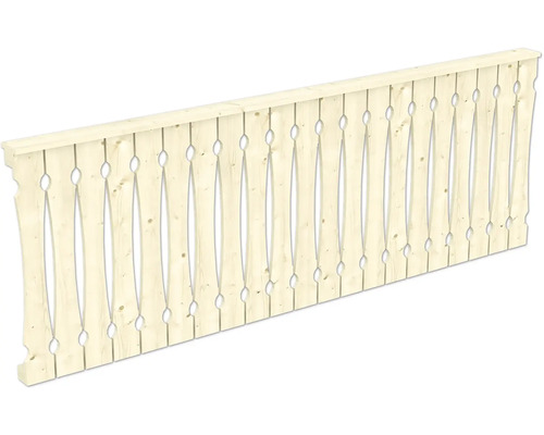 Holzzaunfeld mit Latten