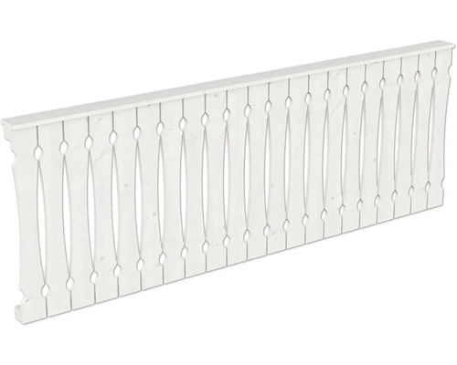 Holzzaun-Element mit Latten