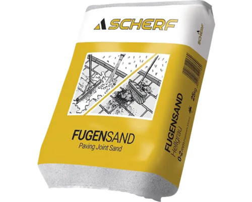 Fugensand 0-2 mm 25 kg hellgrau