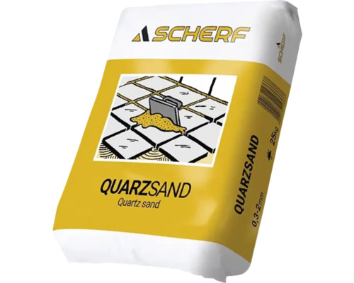 Quarzsand 0,3-2 mm 25 kg beige