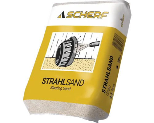 Strahlsand 0,5-1 mm 25 kg grau