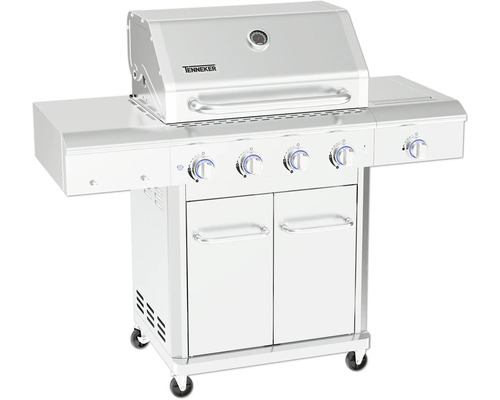 Tenneker Gasgrill mit vier Brennern und Unterschrank