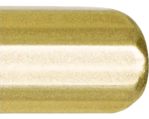 Nahaufnahme eines Messingprofils