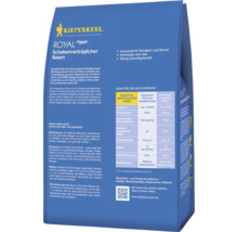 Verpackung Kiepenkerl Royal Majestic Schattenrasen mit Informationen zu Produkteigenschaften und Anwendung