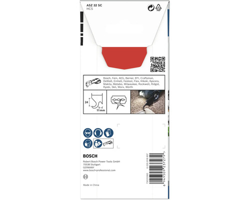 Bosch ASZ 32 SC HCS Sägeblattverpackung