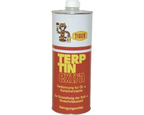 Tiger Terpentin Extra Dose zur Verdünnung von Öl- und Kunstharzlacken