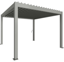 Freistehende Pergola mit Lamellendach für den Außenbereich