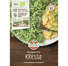 Sperli Kresse Microgreen Pads Packung zur Aufzucht von Kresse