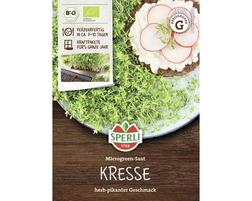 Keimsprossen Sperli Bio-Kresse herb-pikant 'Keimsprossen'