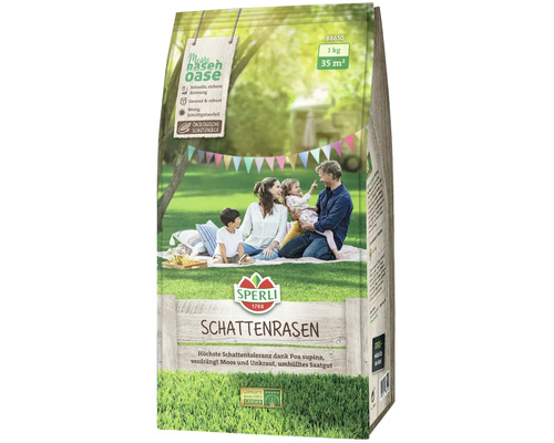 Rasensamen Sperli Schattenrasen 1 kg / 35 m²