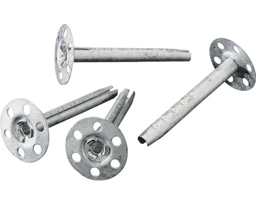 Dämmstoffdübel aus Metall mit Teller