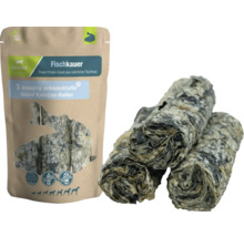 DauerKauer Fischkauer Island Kabeljau Rollen Hundesnack