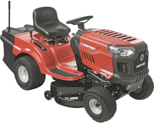 Aufsitzrasenmäher der Marke Troy-Bilt