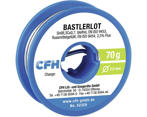 Bastlerlot CFH BL 329 bleifrei 70g