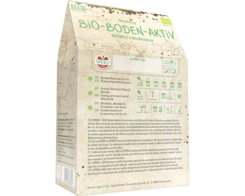 Sperli Bio Boden Aktiv Mischung für den Gartenboden