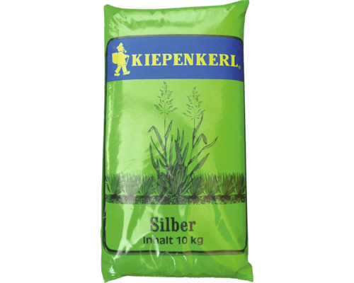 Rasensamen Kiepenkerl Silber 10 kg / 400 m² Kiepenkerl Grassamen Silber, 10 Kilogramm Packung