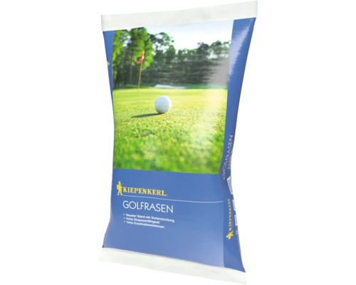 Rasensamen Golfrasen Grün Nachsaat 417 10 kg / 1000 m² Kiepenkerl Golfrasen Saatgut Packung