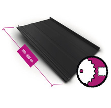 Trapezblech mit einer Länge von 100 bis 600 cm