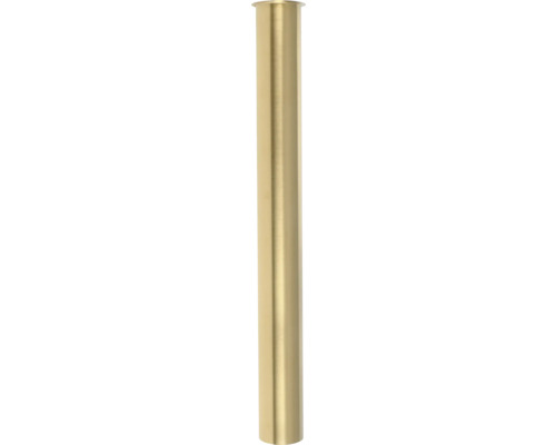 Tauchrohr Differnz für Waschtisch 32x295 mm gold 30.414.86 Einzelnes Tischbein aus Metall