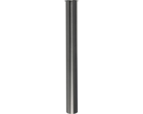 Tauchrohr Differnz für Waschtisch 32x295 mm gun metal 30.414.87 Metalltischbein