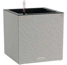 Viereckiger Pflanzkübel mit Wasserstandsanzeiger