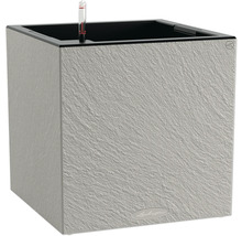 Quadratischer Pflanzkübel mit Wasserstandsanzeiger