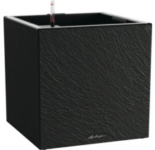 Viereckiger Pflanzkasten mit Bewässerungssystem und Wasserstandsanzeiger