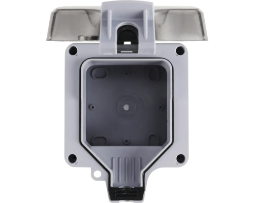 Leere Abzweigdose für Elektroinstallationen