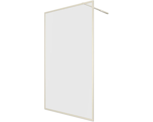 Duschabtrennung mit Rahmen und Seitenwand