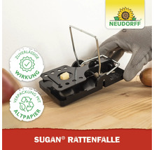 Sugan Rattenfalle mit Köder und Hand