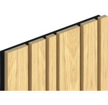 Holzpaneel mit Lattenoptik