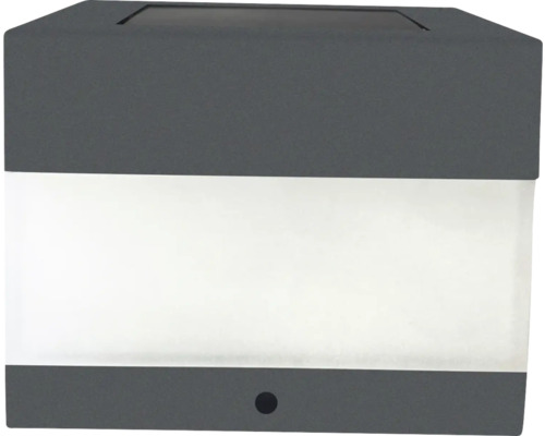 Graue Wandleuchte für den Außenbereich