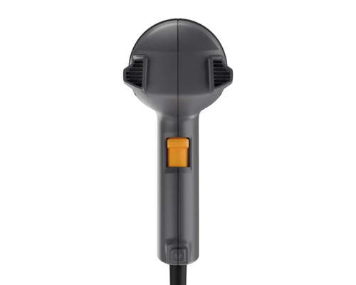 Rückansicht einer elektrischen Farbspritzpistole