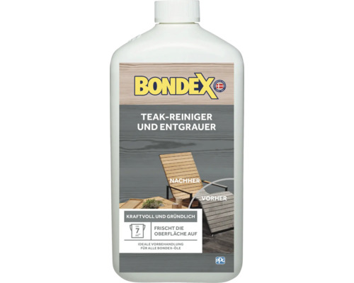 Teakmöbel-Entgrauer Bondex 1 l