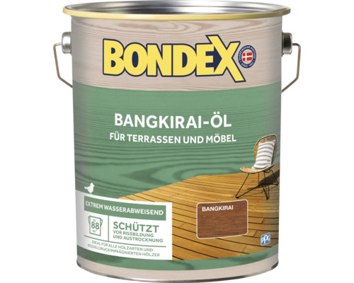 Bondex Bangkirai-Öl für Terrassen und Möbel in einer Dose