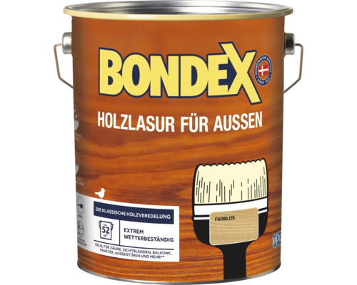 Eimer Bondex Holzlasur für Außen, farblos