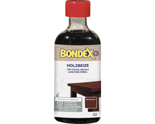 Bondex Holzbeize für Tische, Regale und weitere Möbel in Mahagoni