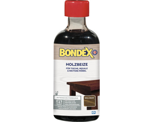 Holzbeize von Bondex für Tische, Regale und weitere Möbel