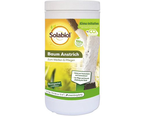 Solabiol Baumanstrich zum Weißen und Pflegen, 1,5 kg Solabiol Baumanstrich zum Weißen und Pflegen, 1,5 kg