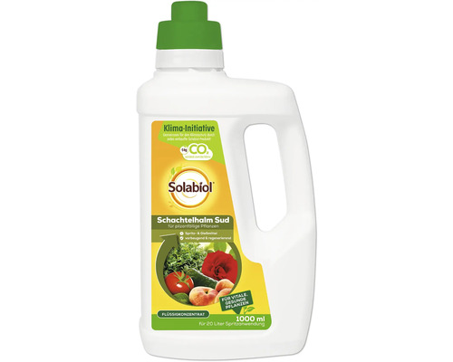 Solabiol Schachtelhalm Sud für pilzanfällige Pflanzen in einer 1000 ml Flasche