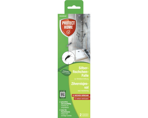 Protect Home Silberfischchen Falle zur Befallsermittlung, insektizidfrei