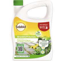 Solabiol Grundstoff Acetum zur Unkrautbekämpfung auf Wegen und Terrassen, Konzentrat für bis zu 500 Quadratmeter