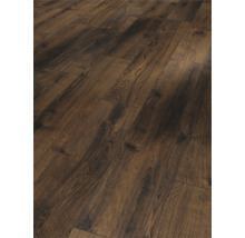 Dunkles Laminat mit Holzstruktur