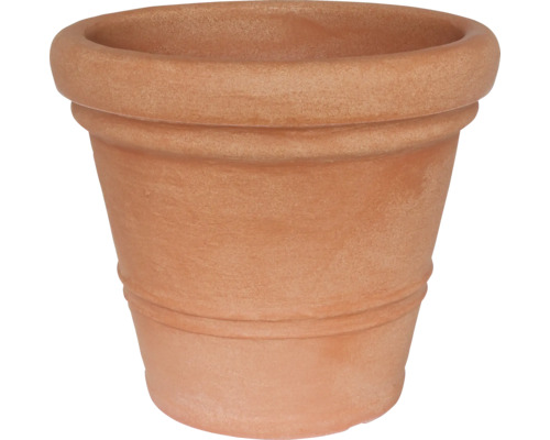 Pflanztopf Geli Milano Kunststoff Ø 38 H 33,5 cm terracotta