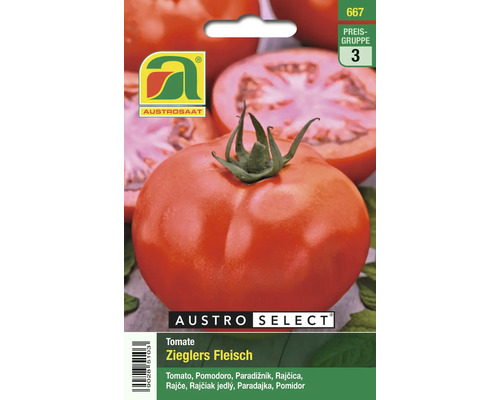Samenpackung Zieglers Fleisch Tomate von Austro Saat